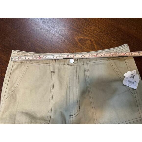 NWT Altar’d State Y2K Cargo Pants Women 32 Olive Green Grunge 90s Gorp Chunky - Picture 5 of 15